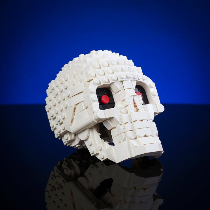 Skull made of LEGO® bricks by Bricker Builds