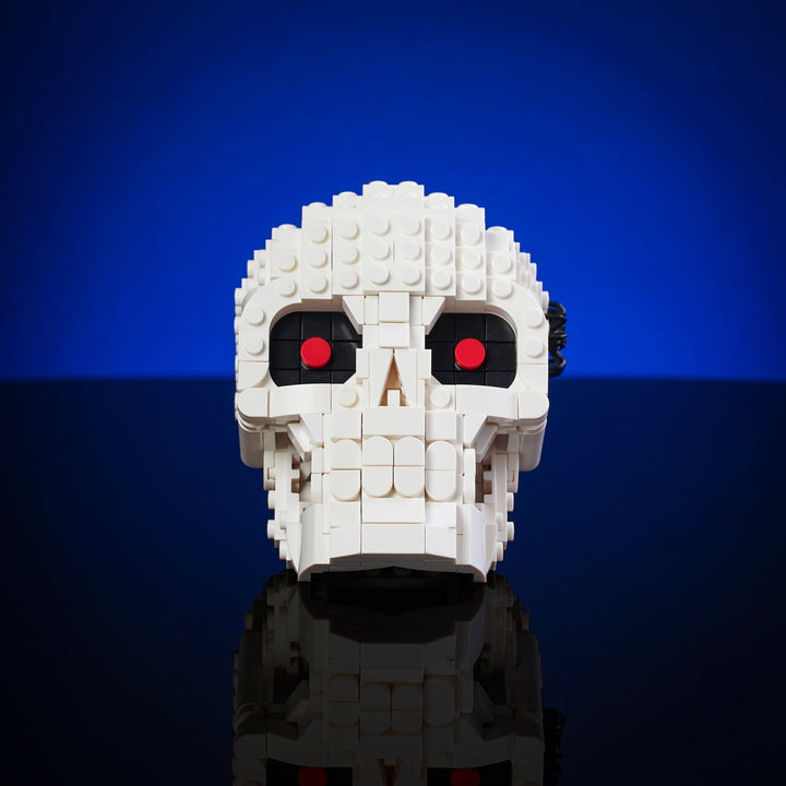 Skull made of LEGO® bricks by Bricker Builds