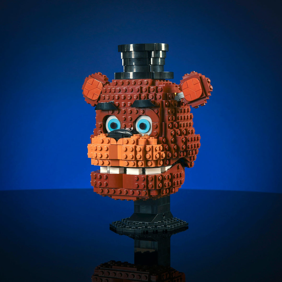 Faz Head made of LEGO® Bricks by Bricker Builds