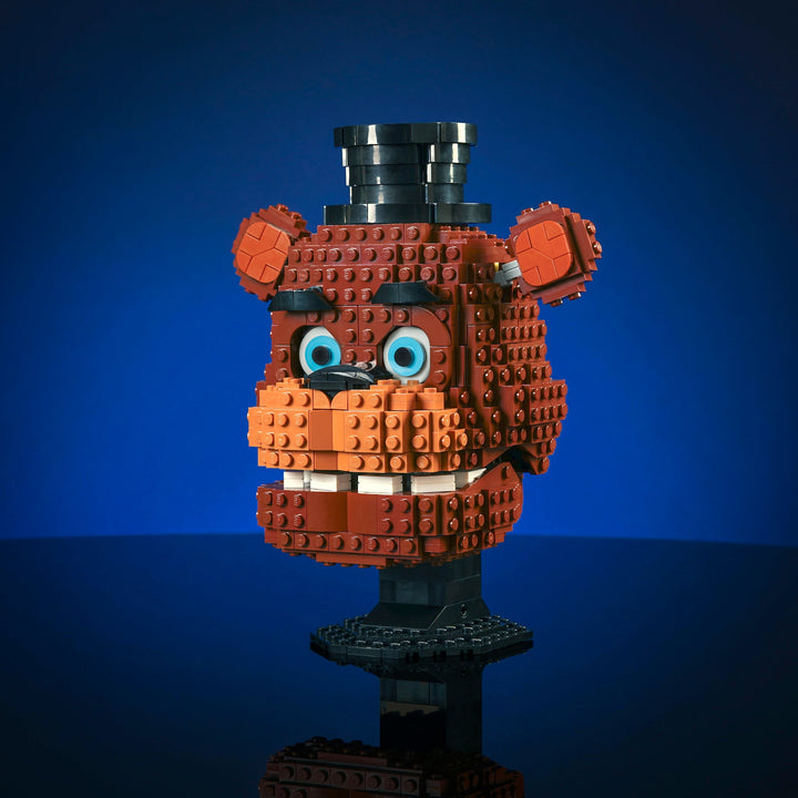 Faz Head made of LEGO® Bricks by Bricker Builds