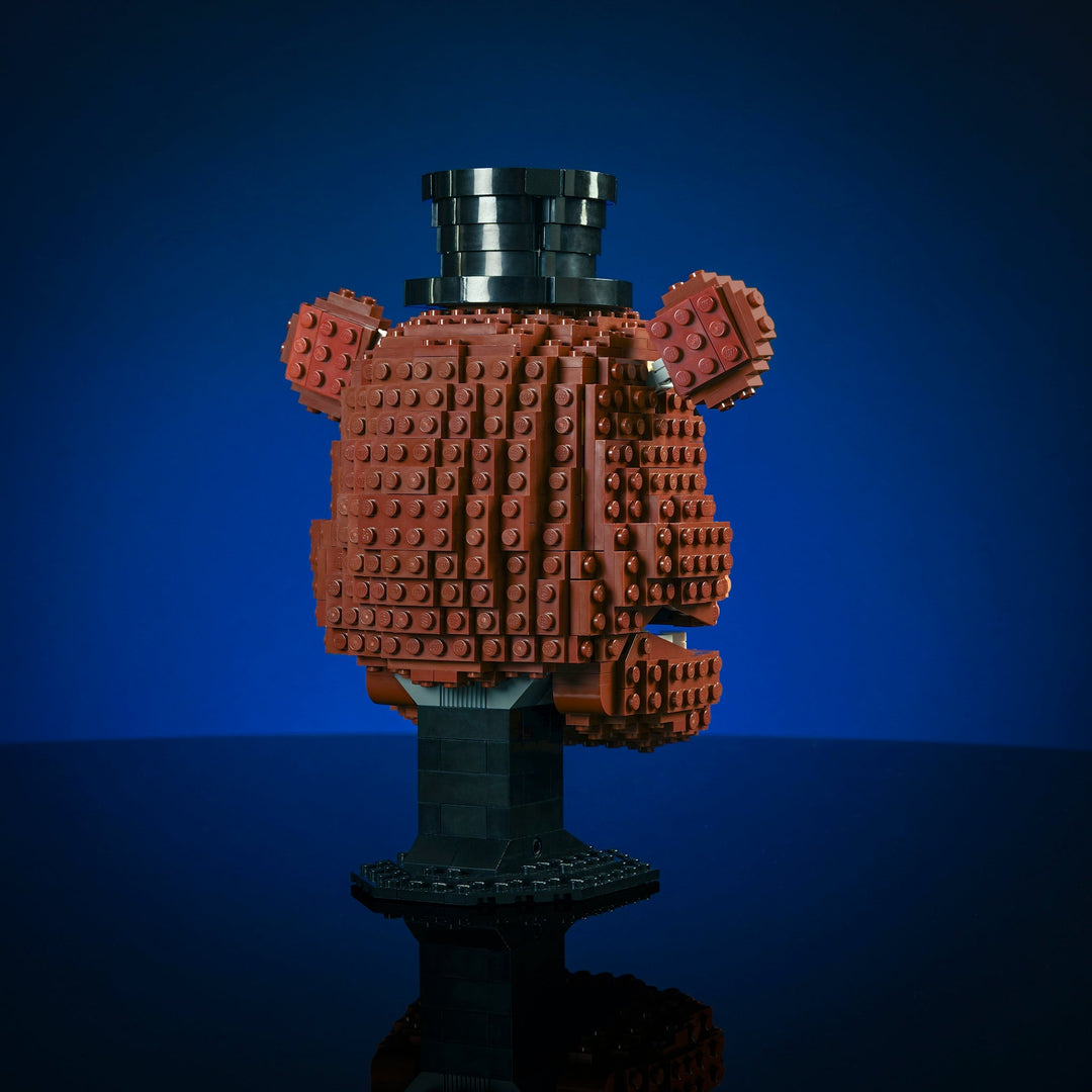 Faz Head made of LEGO® Bricks by Bricker Builds