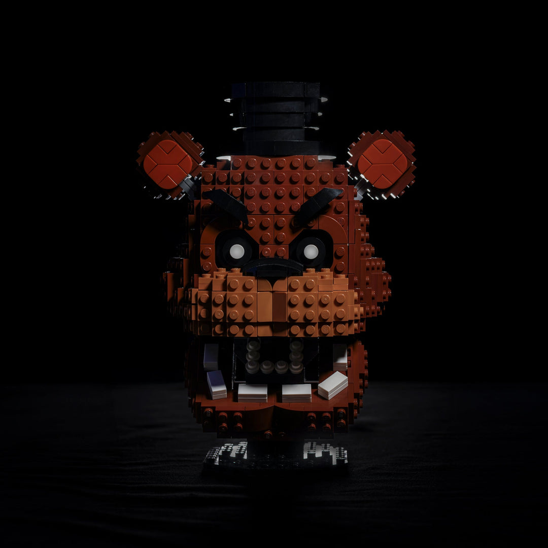 Faz Head made of LEGO® Bricks by Bricker Builds