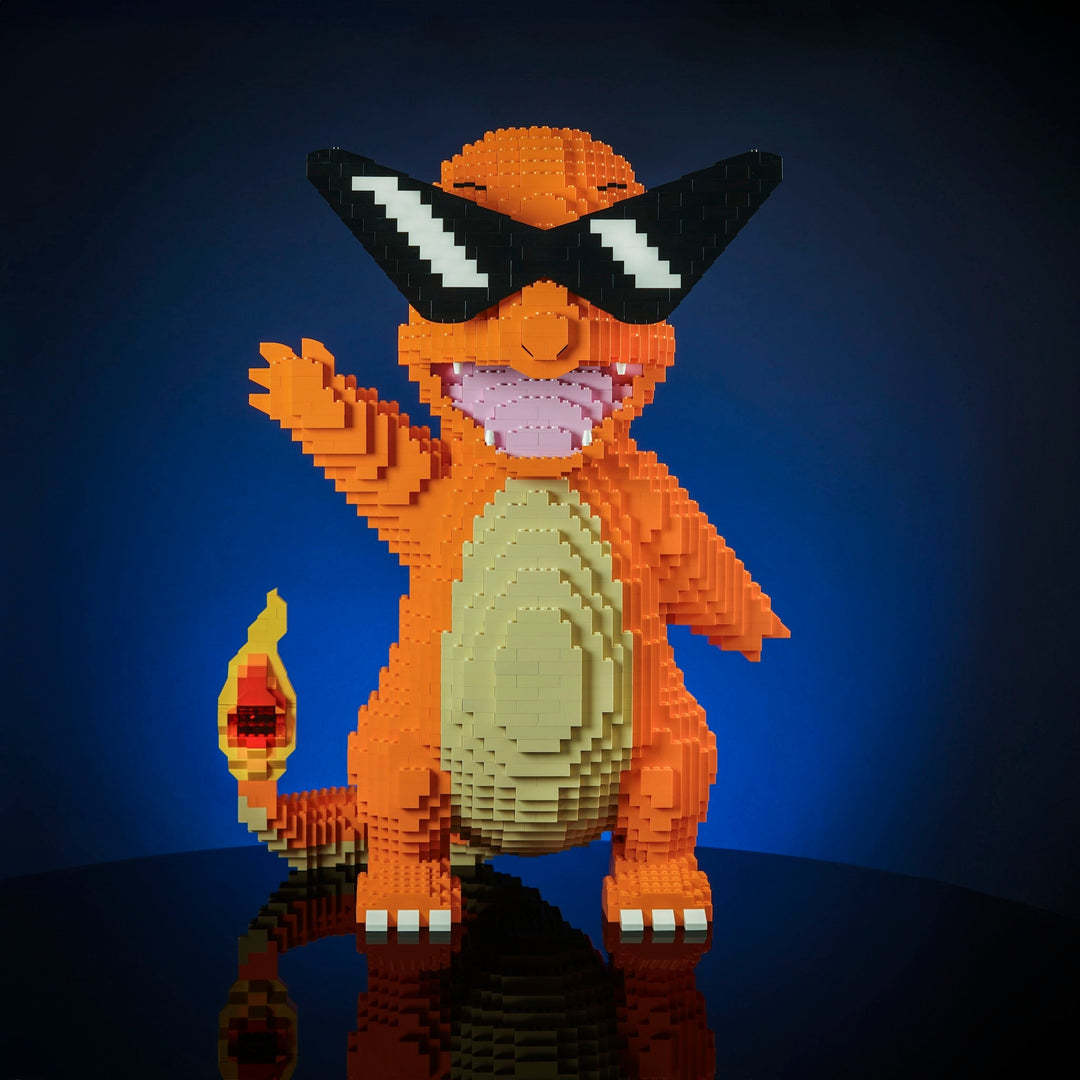 V-Fin Squad Glasses made of LEGO® Bricks By Bricker Builds on Fire Lizard