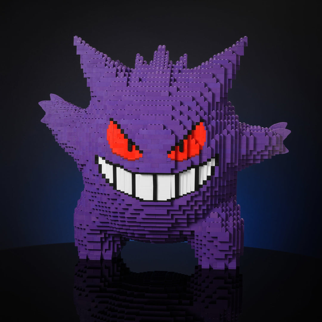 Life-Sized Ghost Guy made with LEGO bricks by Bricker Builds