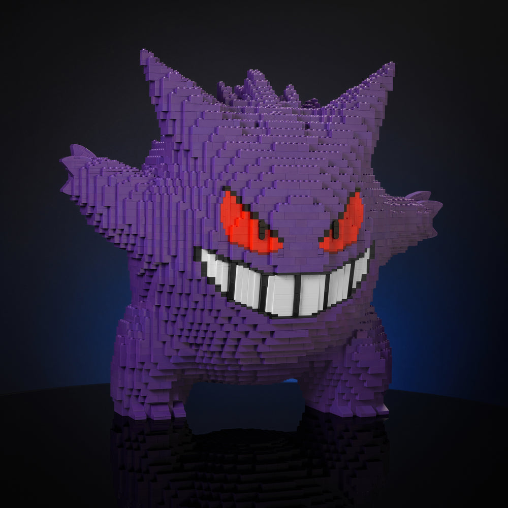 Life-Sized Ghost Guy made with LEGO bricks by Bricker Builds