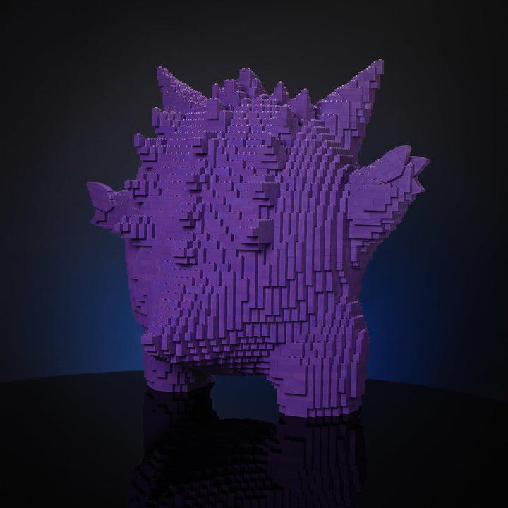 Life-Sized Ghost Guy made with LEGO bricks by Bricker Builds