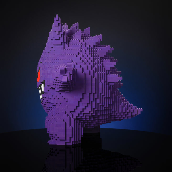 Life-Sized Ghost Guy made with LEGO bricks by Bricker Builds