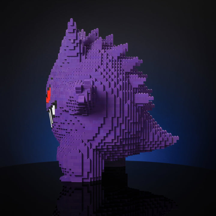 Life-Sized Ghost Guy made with LEGO bricks by Bricker Builds