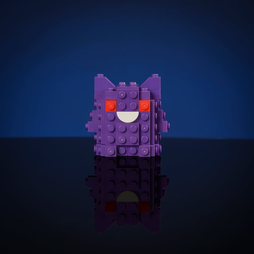 Ghost Guy-knuffel gemaakt van LEGO-blokjes door Bricker Builds