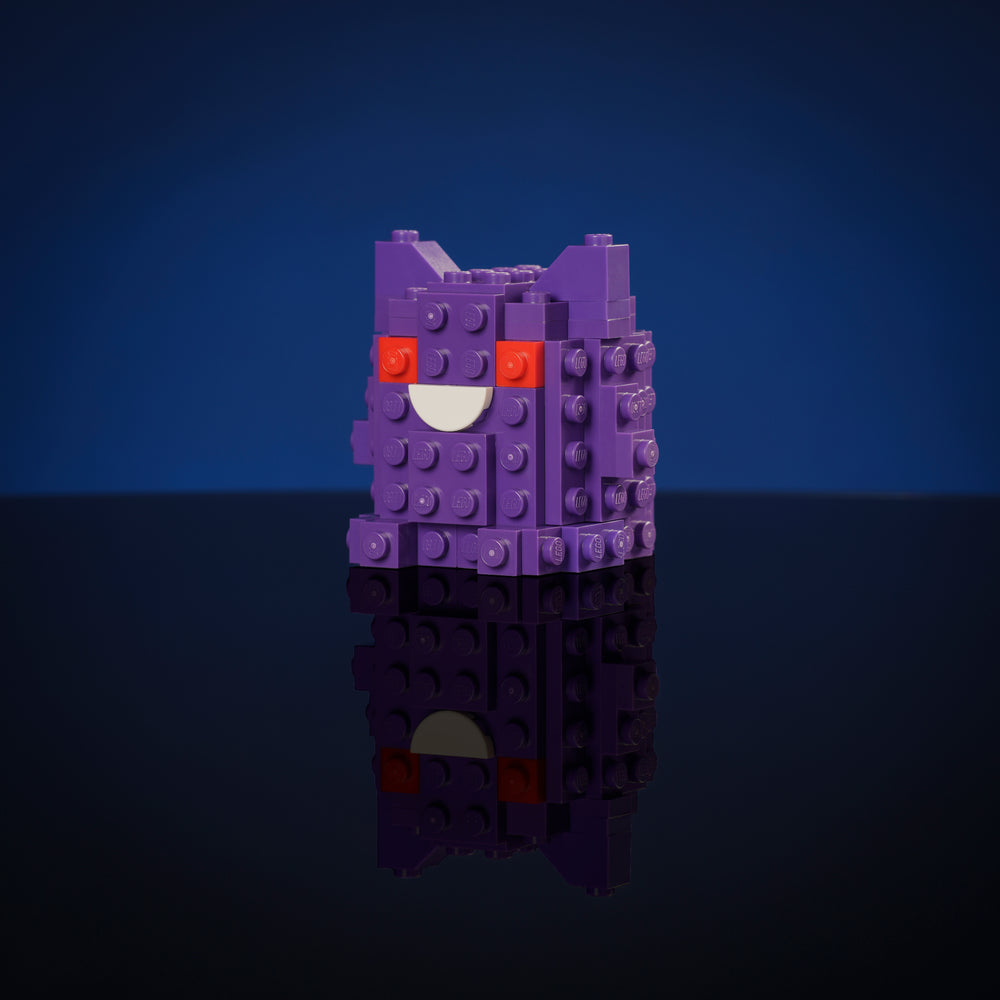 Ghost Guy Plushie made of LEGO bricks by Bricker Builds