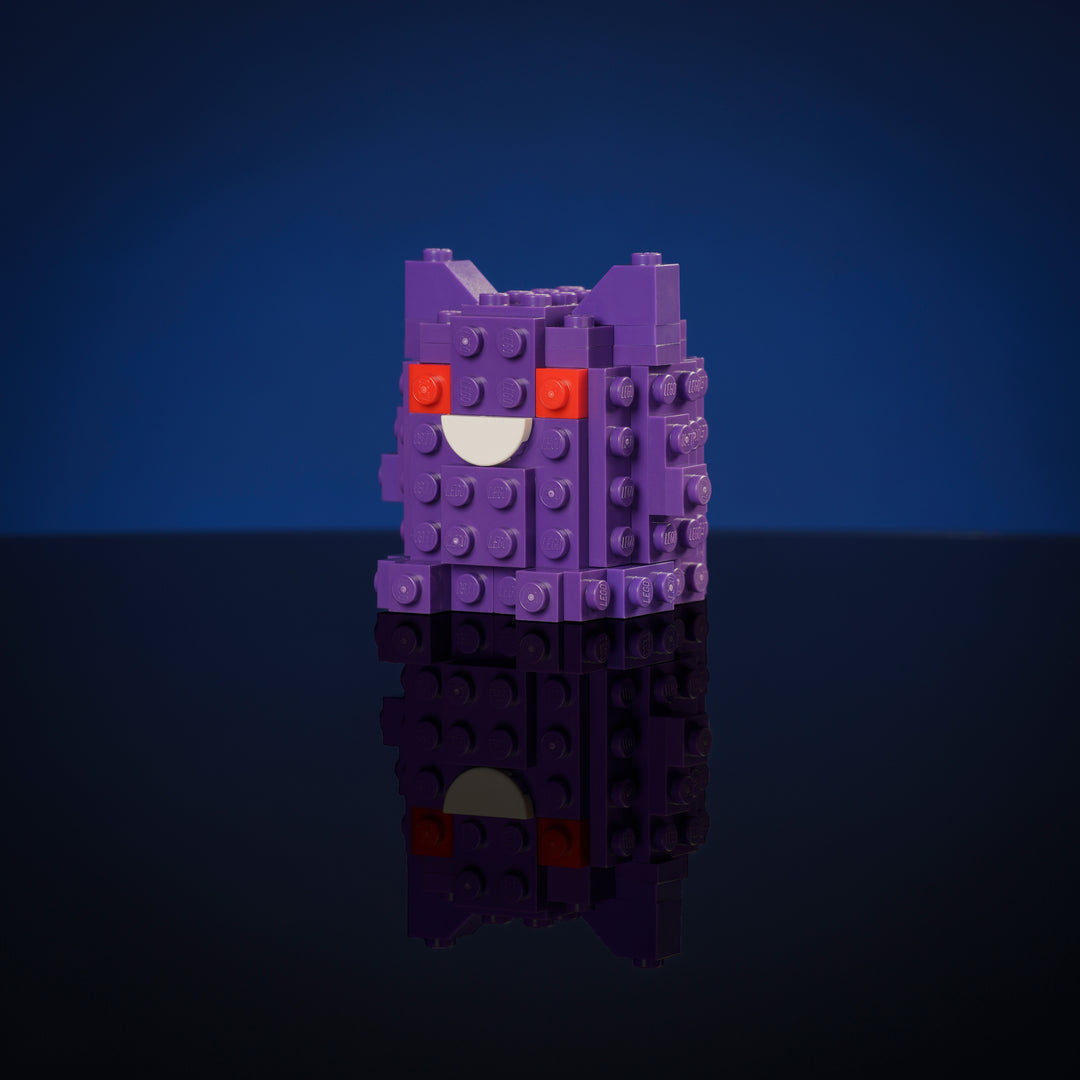 Ghost Guy Plushie made of LEGO bricks by Bricker Builds