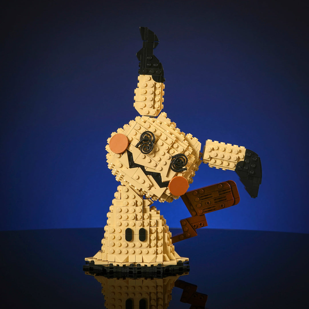 Life-Sized Ghostly Mimic made of LEGO® Bricks By Bricker Builds