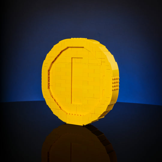 Life-Sized Gold Coin | Build it Yourself with LEGO®