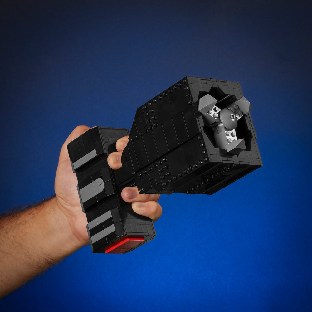 Grapnel made of LEGO bricks by Bricker Builds handheld