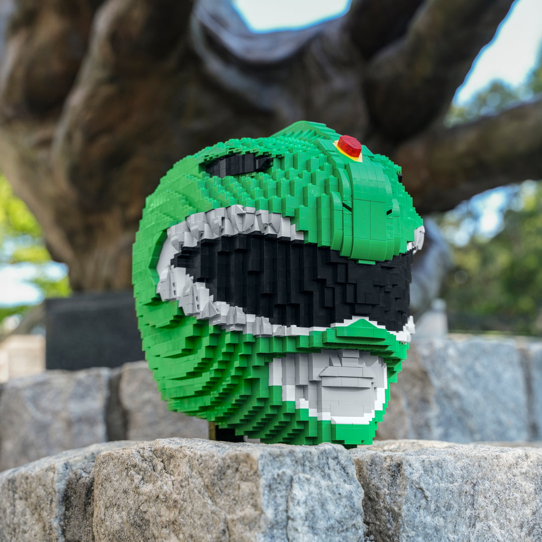 Dragon Ranger Helm in Lebensgröße
