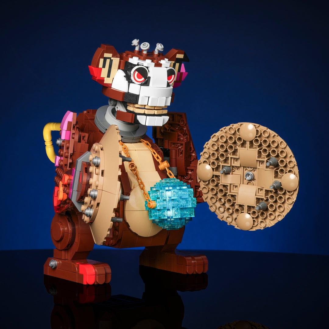 Monkey Lego Block Code Hex Monkey | Build it Yourself with LEGO®