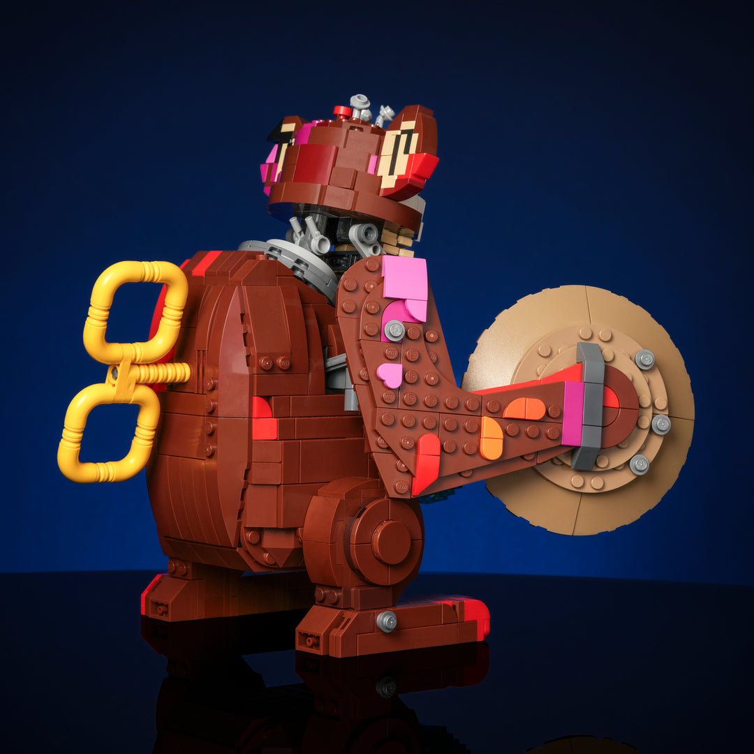 Monkey Lego Block Code Hex Monkey | Build it Yourself with LEGO®