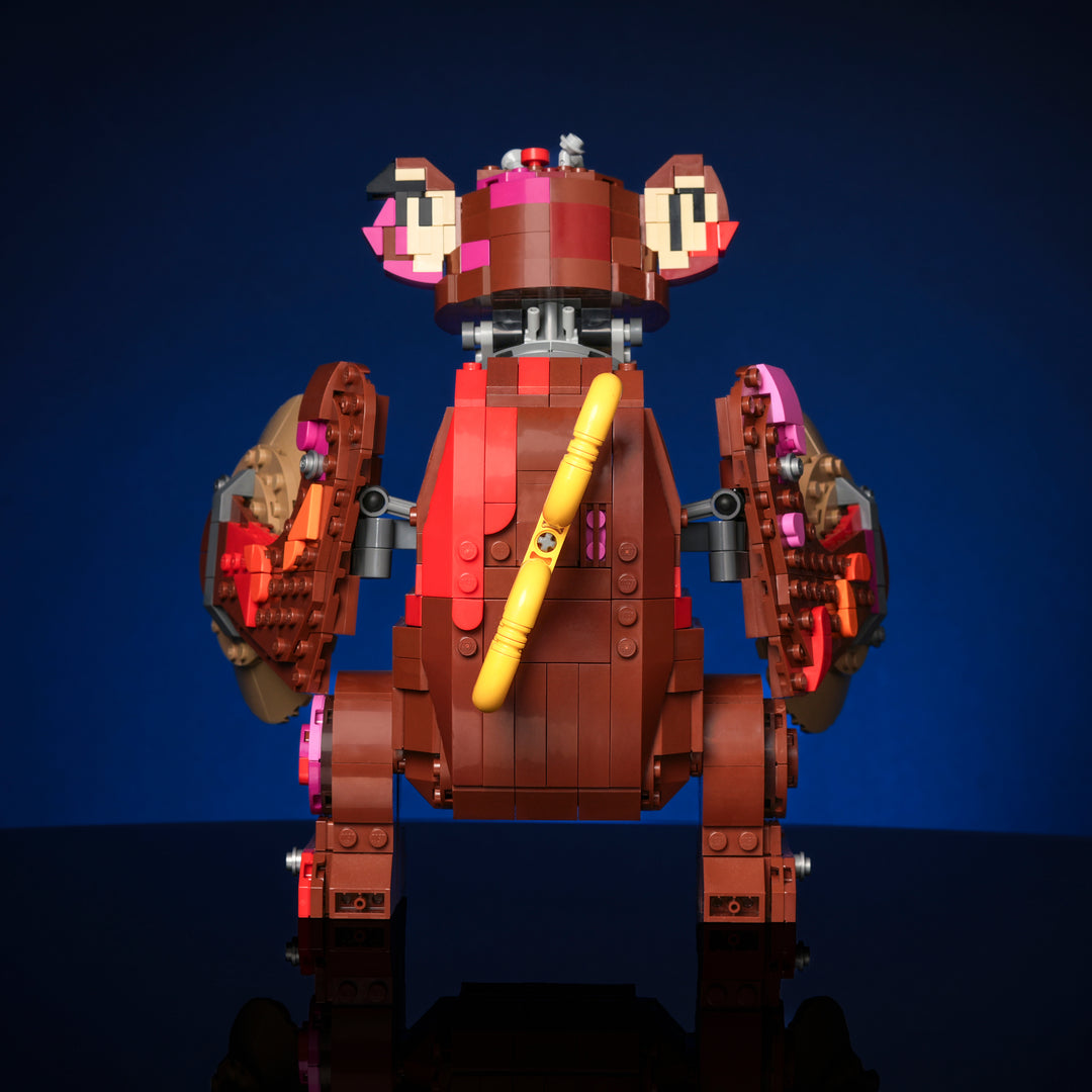 Monkey Lego Block Code Hex Monkey | Build it Yourself with LEGO®