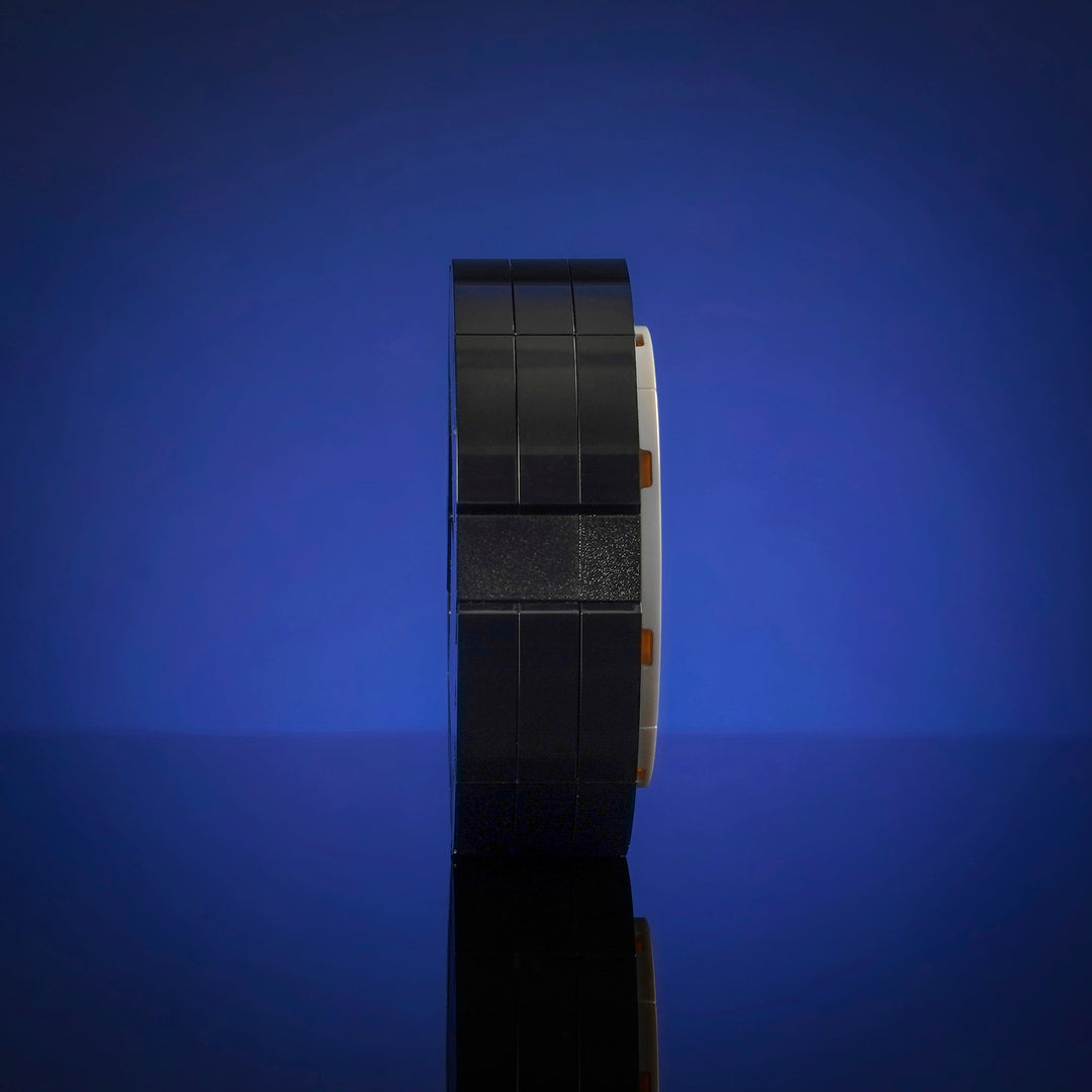 Hockey Puck Life-sized Replica made of LEGO® Bricks by Bricker Builds