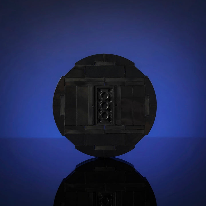 Hockey Puck Life-sized Replica made of LEGO® Bricks by Bricker Builds