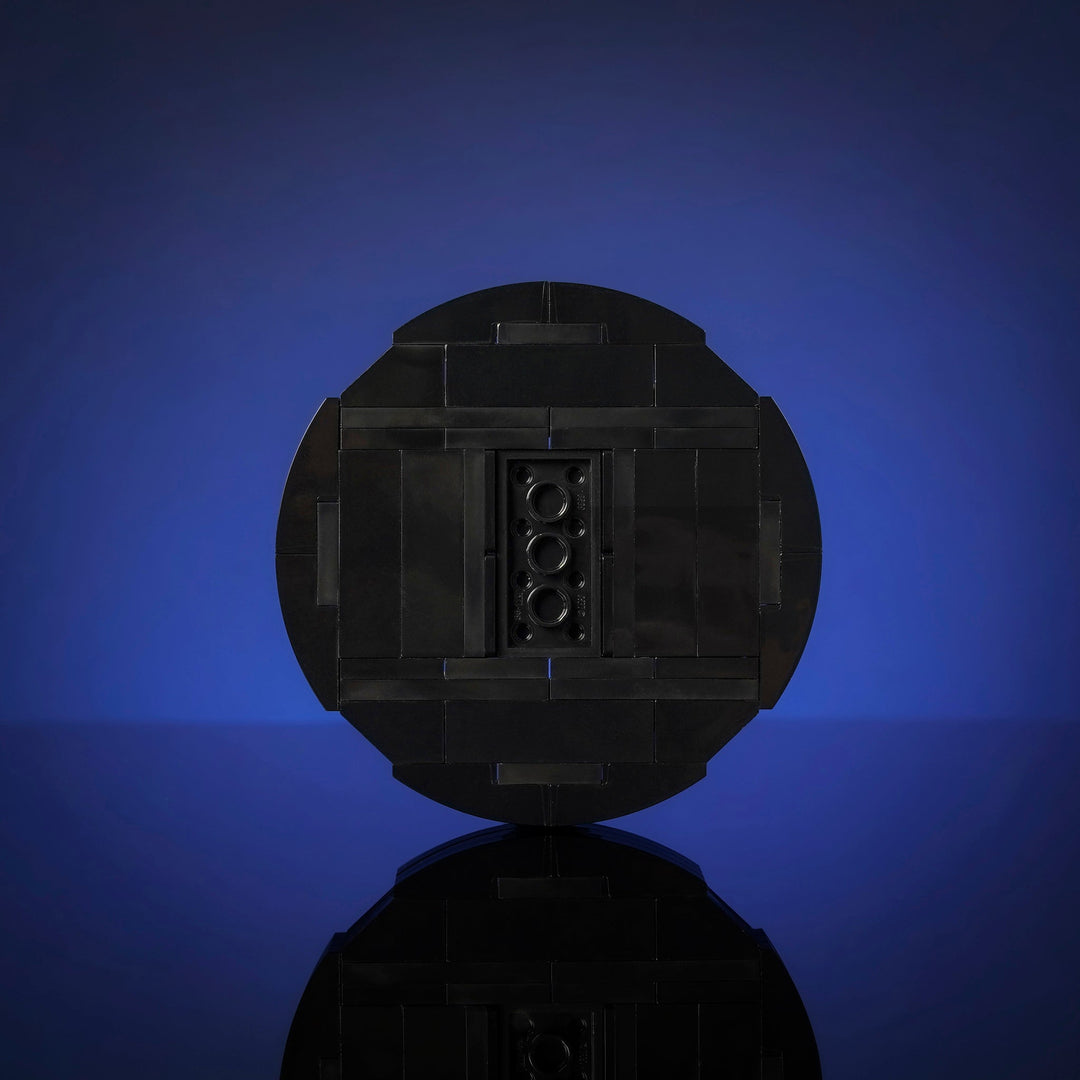 Hockey Puck Life-sized Replica made of LEGO® Bricks by Bricker Builds