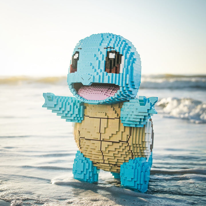 Hydro Turtle Life-Sized Sculpture built with LEGO® bricks - by Bricker Builds