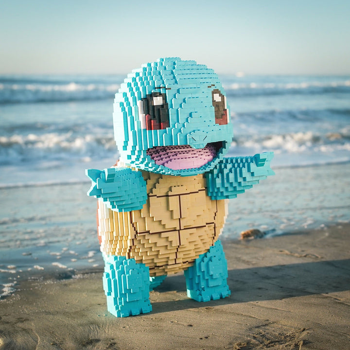 Hydro Turtle Life-Sized Sculpture built with LEGO® bricks - by Bricker Builds
