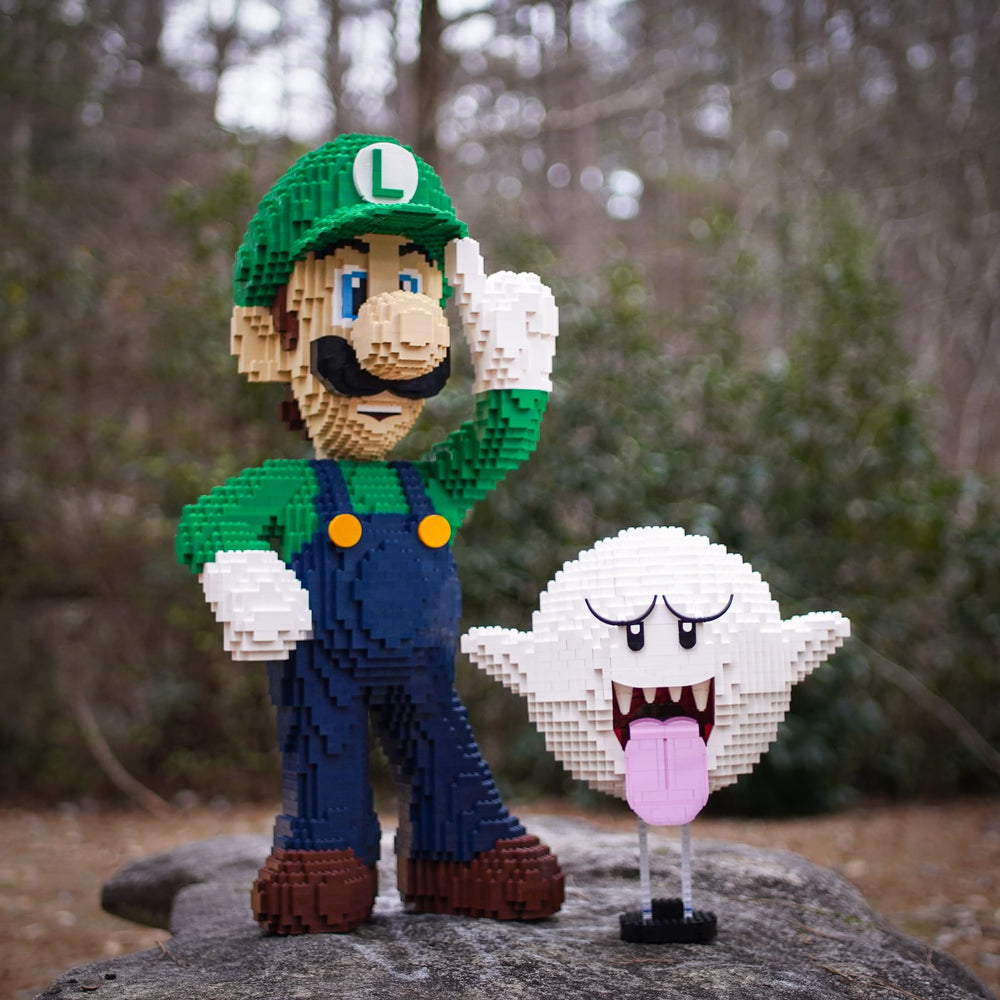 Ghost Brick Angry Ghost Life-Sized Replica | Build it Yourself with LEGO®
