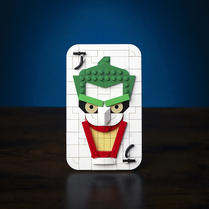 Joker Playing Card Replica Made of LEGO® Bricks By Bricker Builds