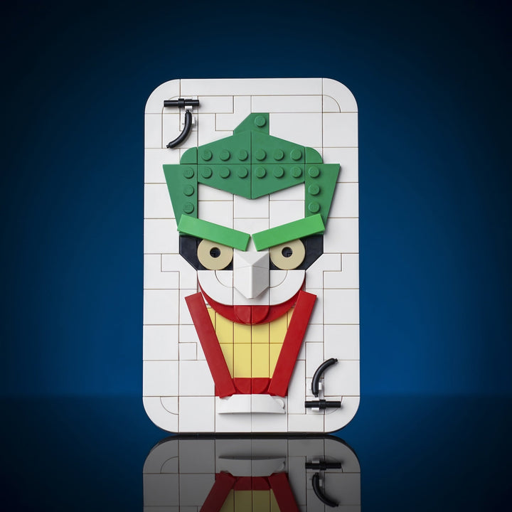 Joker Playing Card Replica Made of LEGO® Bricks By Bricker Builds