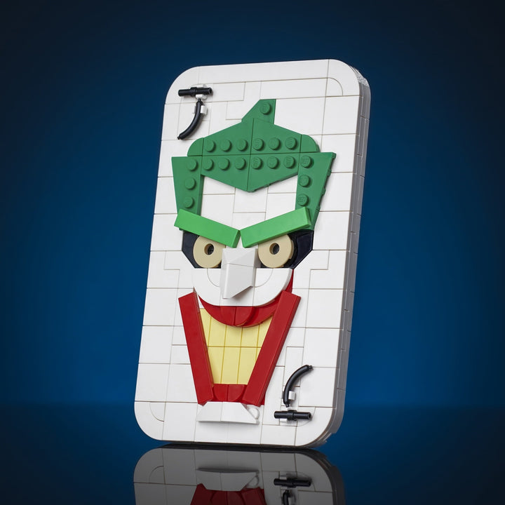 Joker Playing Card Replica Made of LEGO® Bricks By Bricker Builds