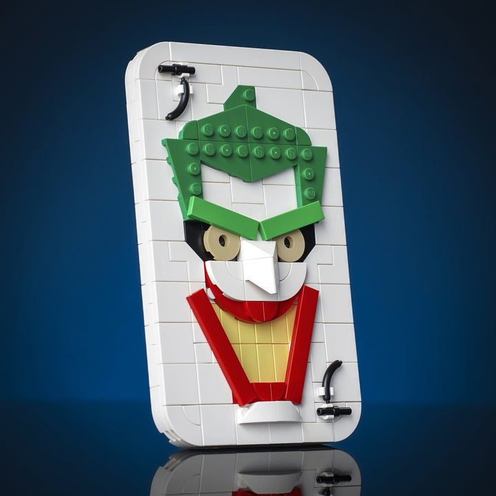 Joker Playing Card Replica Made of LEGO® Bricks By Bricker Builds