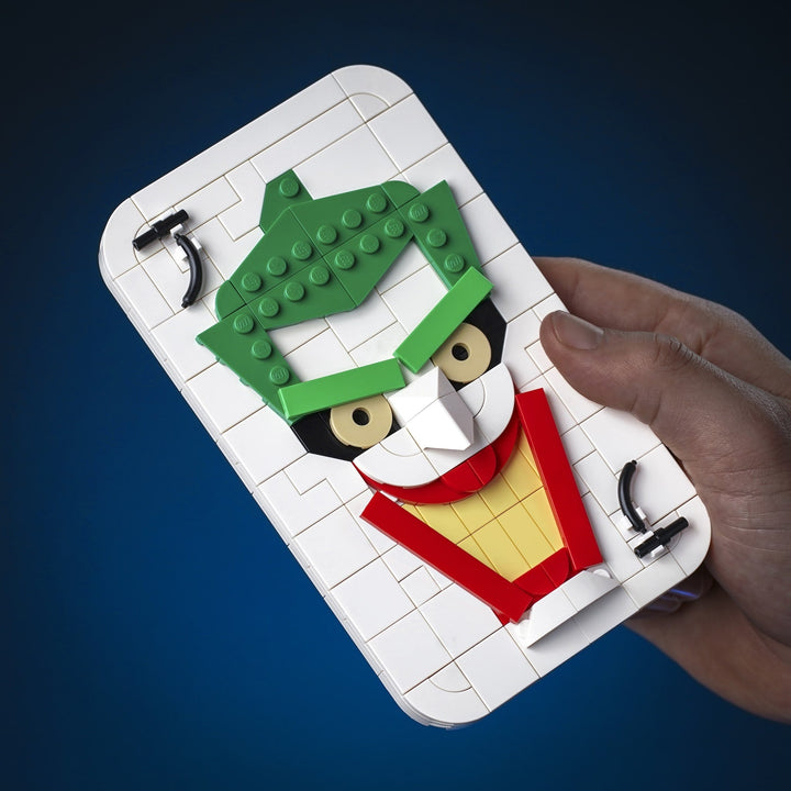 Joker Playing Card Replica Made of LEGO® Bricks By Bricker Builds