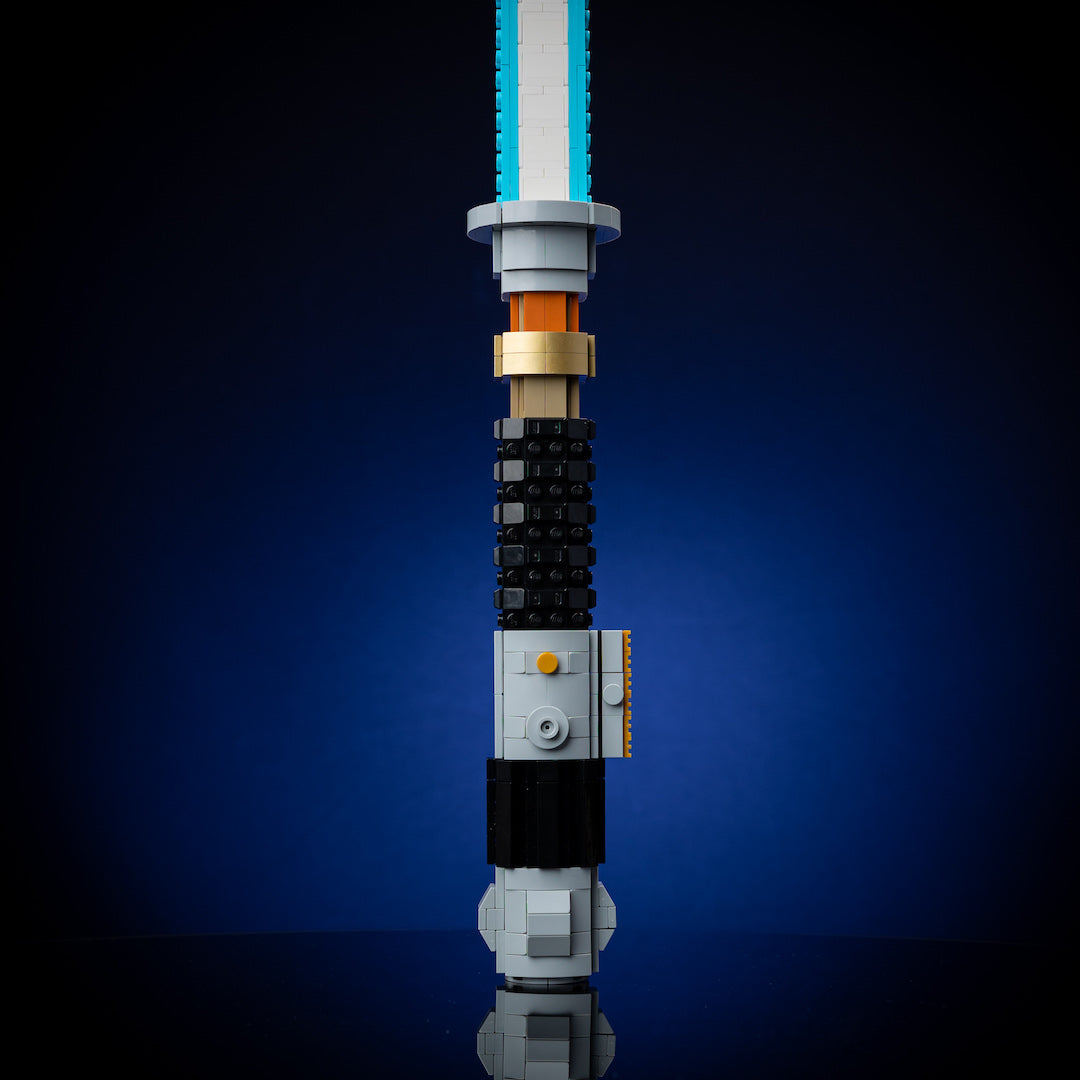 Kenobi's Saber Life-Sized Replica built with LEGO® bricks - by Bricker Builds