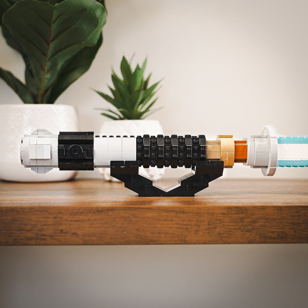 Kenobi's Saber Life-Sized Replica built with LEGO® bricks - by Bricker Builds