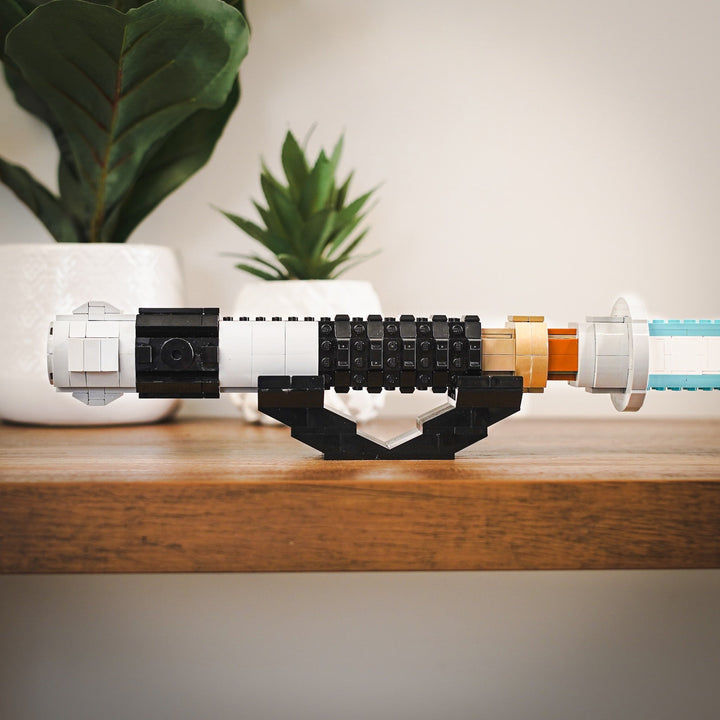 Kenobi's Saber Life-Sized Replica built with LEGO® bricks - by Bricker Builds