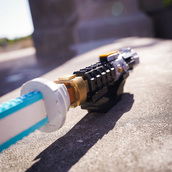 Kenobi's Saber Life-Sized Replica built with LEGO® bricks - by Bricker Builds