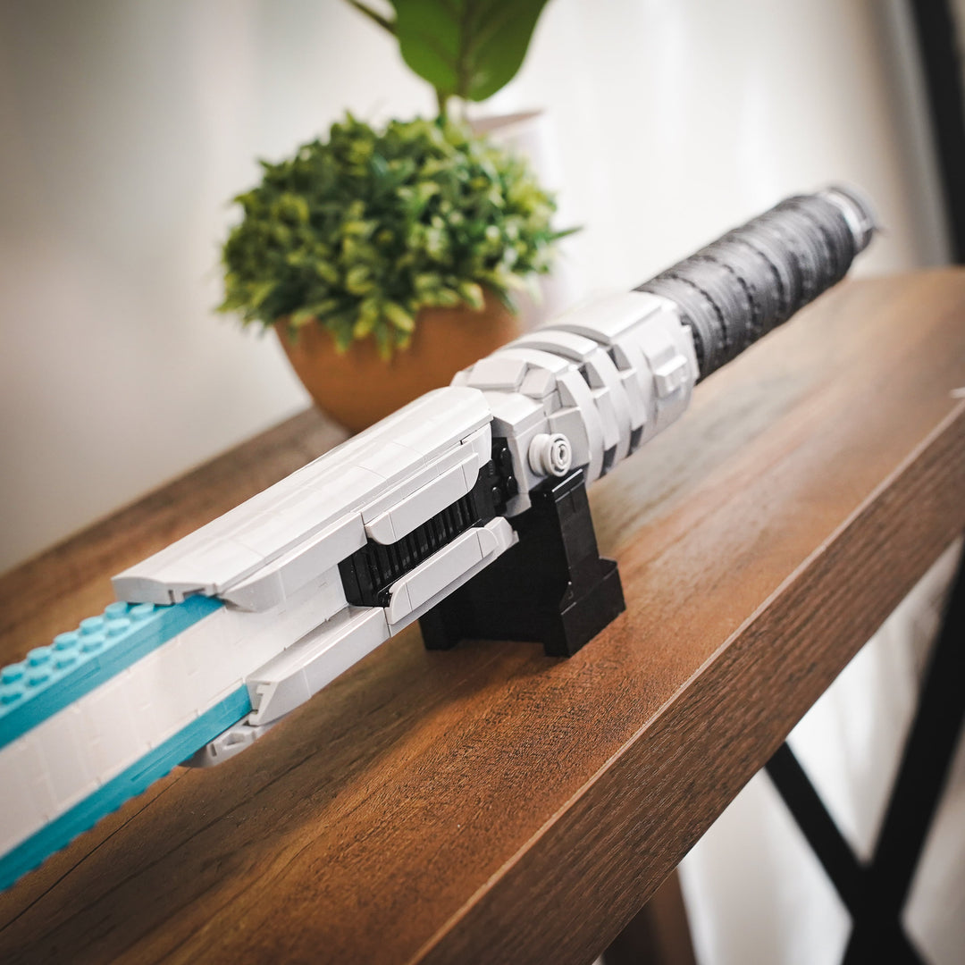 Kestis's Saber Life-Sized Replica built with LEGO® bricks - by Bricker Builds