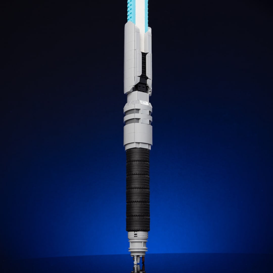 Kestis' Saber Life-Sized Replica built with LEGO® bricks - by Bricker Builds