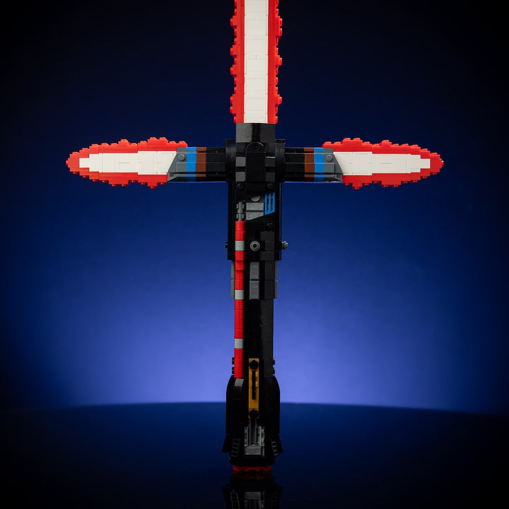 Kylo's Saber Life-Sized Replica built with LEGO® bricks - by Bricker Builds