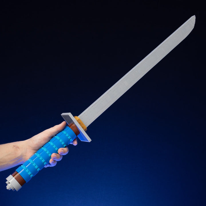 Leo's Katana Life-Sized Replica built with LEGO® bricks - by Bricker Builds