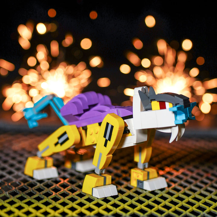 Lightning Beast made of LEGO® bricks by Bricker Builds
