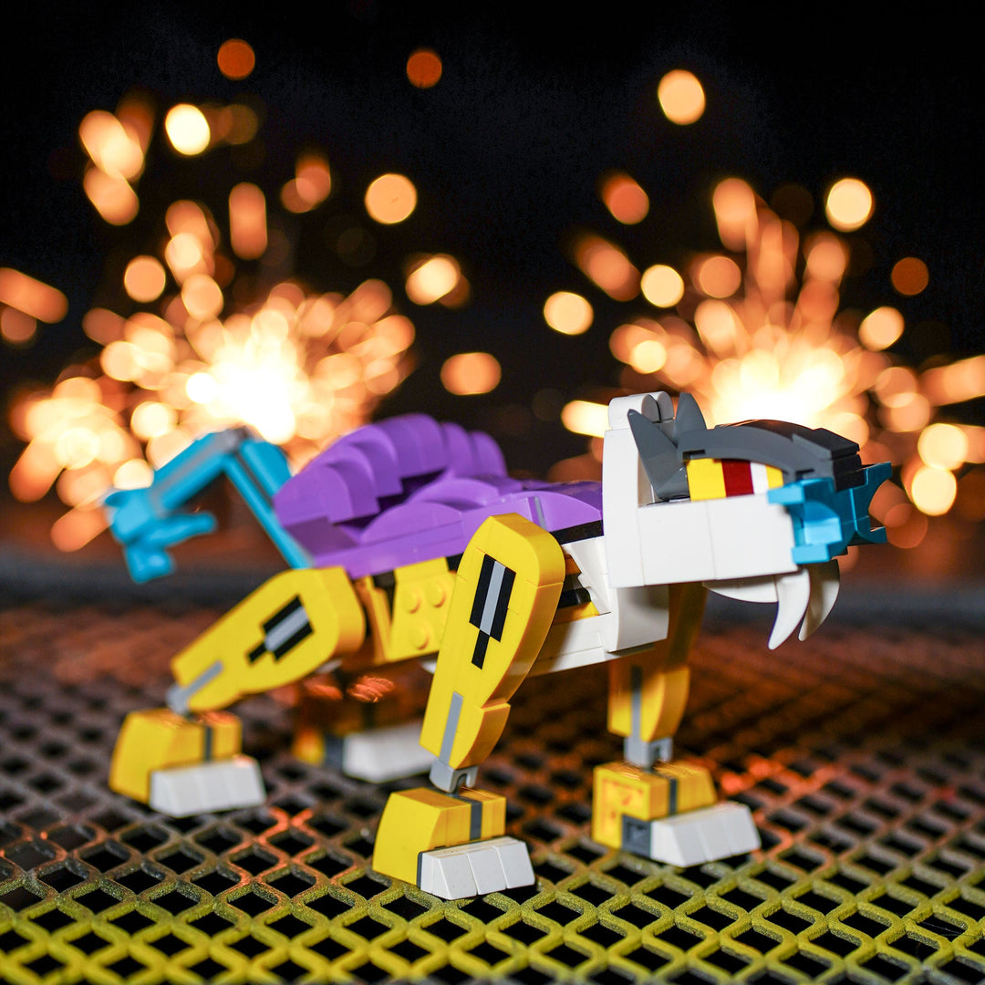 Lightning Beast made of LEGO® bricks by Bricker Builds