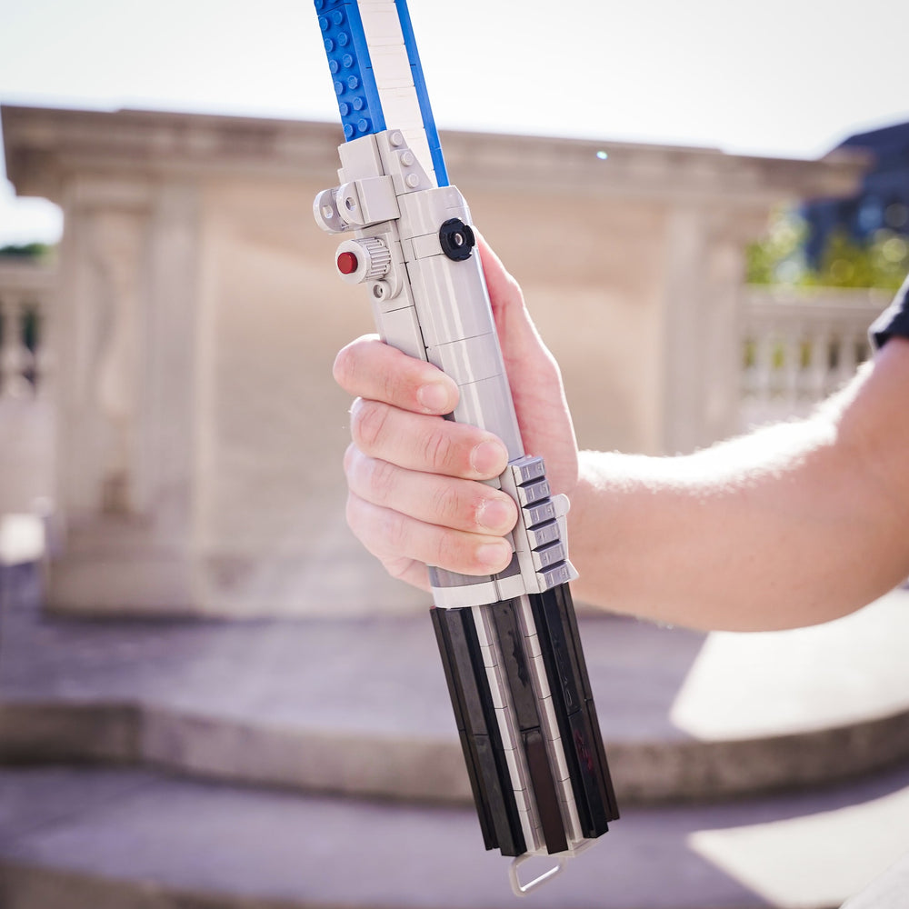 Luke's Saber Life-Sized Replica built with LEGO® bricks - by Bricker Builds