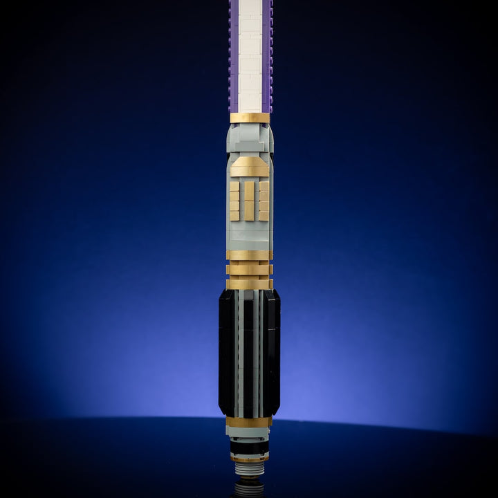 Windu's Saber Life-Sized Replica built with LEGO® bricks - by Bricker Builds