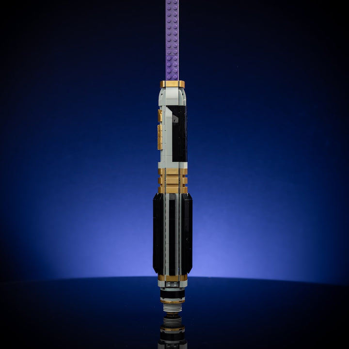 Windu's Saber Life-Sized Replica built with LEGO® bricks - by Bricker Builds
