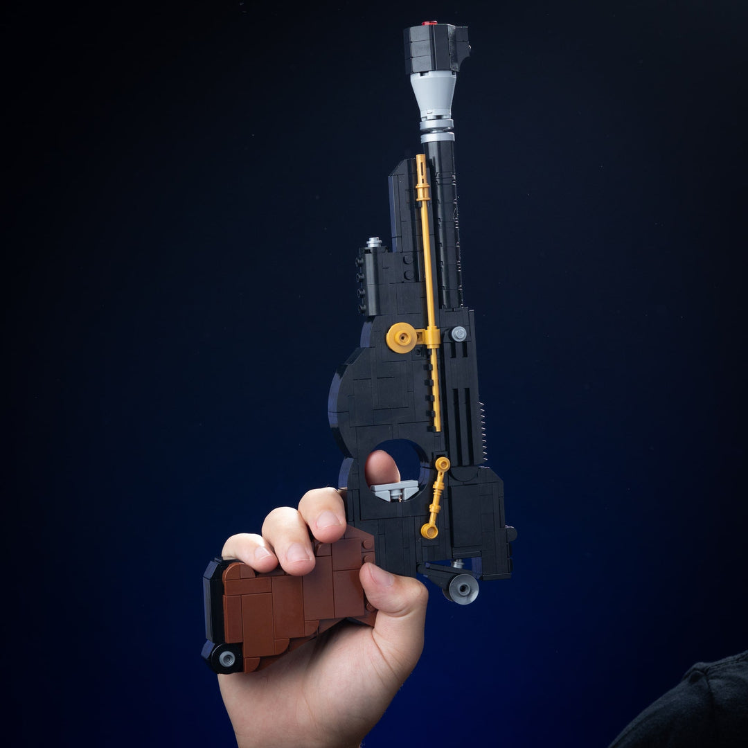 Mando's Pistol Life-Sized Replica - Bricker Builds