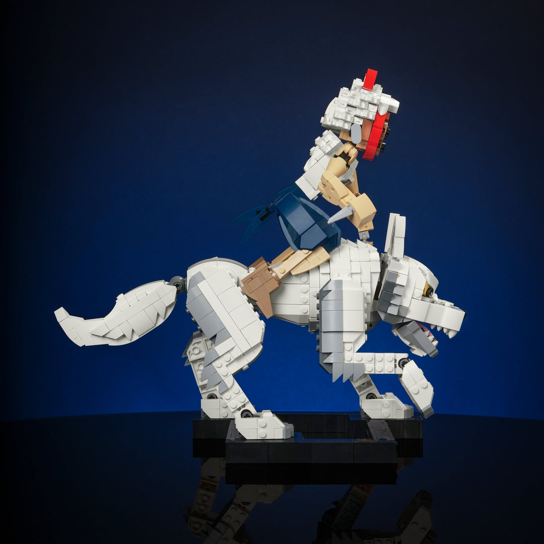 Masked Princess & Wolf Statuette Instructions - Bricker Builds