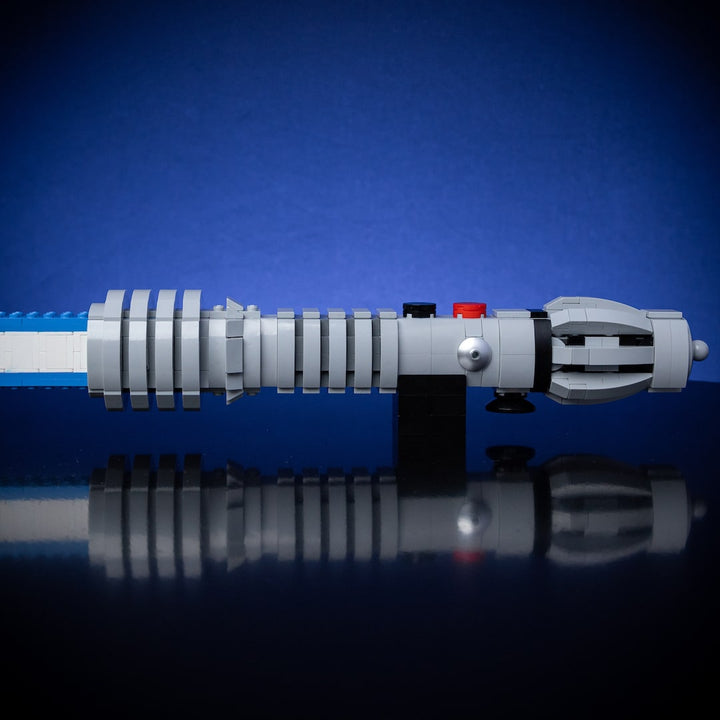 Master Plo's Saber Life-Sized Replica built with LEGO® bricks - by Bricker Builds