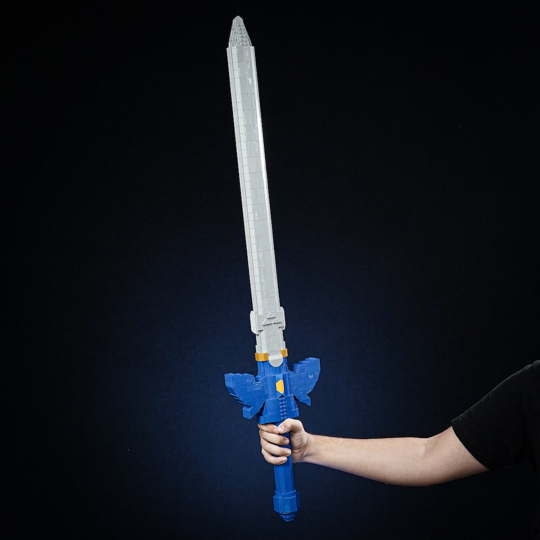 Hero’s Sword Life-Sized Replica built with LEGO® bricks - by Bricker Builds